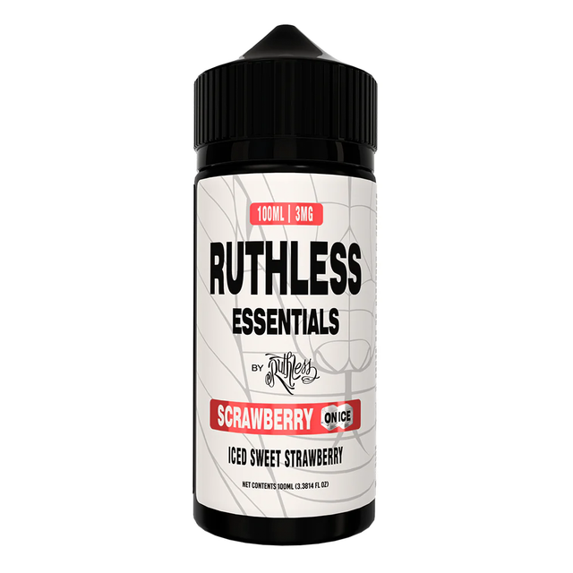 Ruthless - Scrawbrrry On Ice E-Juice - 100mL