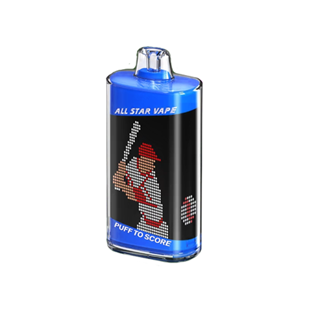 All Star Vape Disposable 30000 Puffs 19mL 50mg Blue Razz Gummy