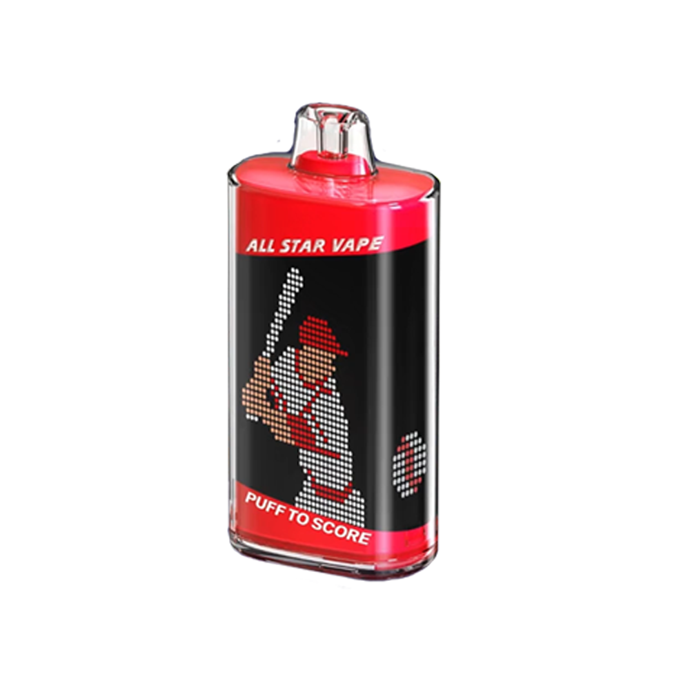 All Star Vape Disposable 30000 Puffs 19mL 50mg Watermelon Ice