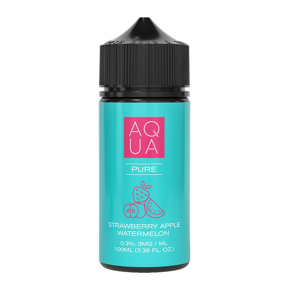 Aqua Series E-Liquid 100mL (Freebase) | Pure