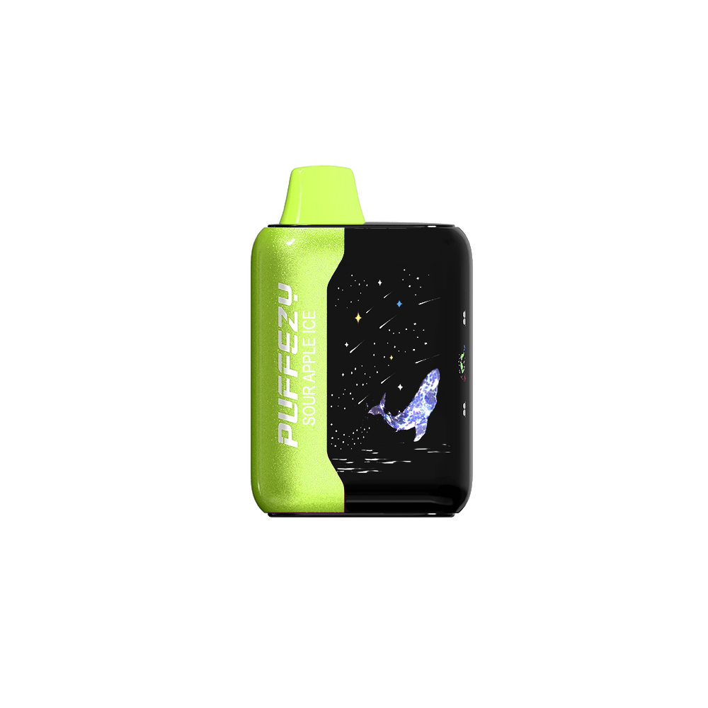 PUFFEZY Planet X Disposable | 25000 Puffs | 18mL | 50mg | Sour Apple Ice
