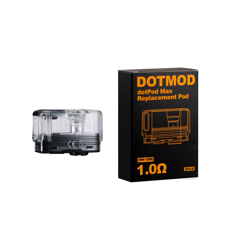 Dotmod DotPod Max Pod (2-Pack) | 1.0ohm with packaging