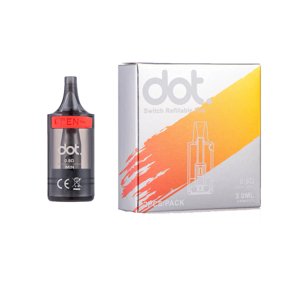 Dotmod - Switch Replacement Pods | 0.8ohm with packaging