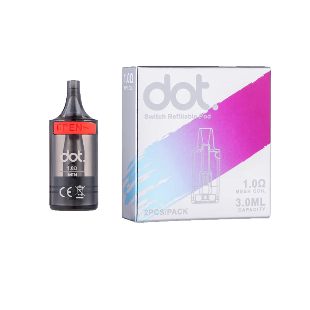 Dotmod - Switch Replacement Pods | 1.0ohm with packaging