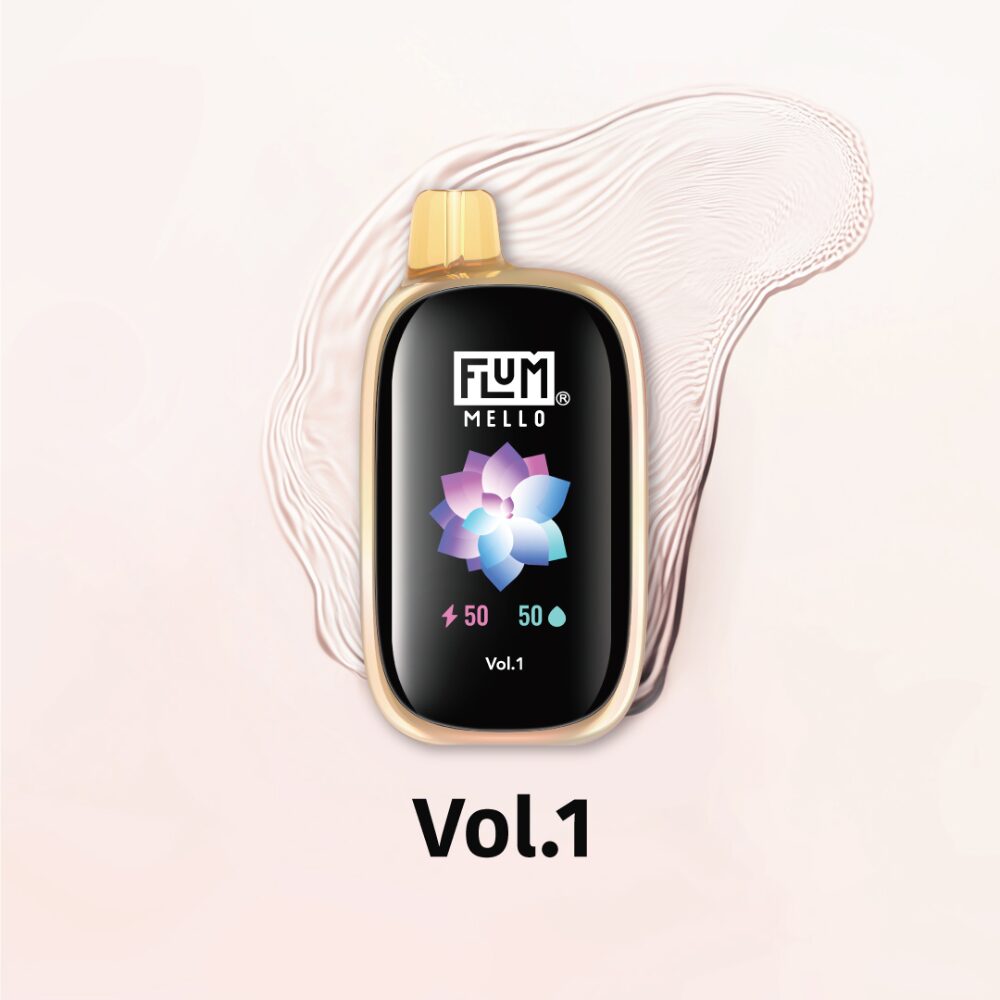 Flum Mello Disposable | 20000Puff | 15mL | 50mg | Vol. 1 (Green Apple Honey Dew)