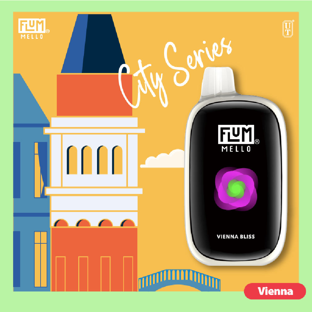 Flum Mello Disposable | 20000Puff | 15mL | 50mg | Vienna Bliss