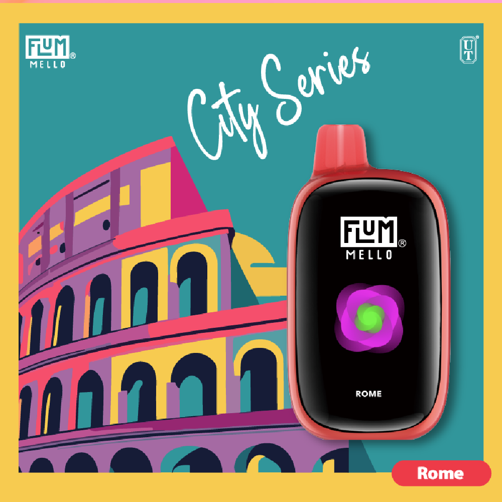 Flum Mello Disposable | 20000Puff | 15mL | 50mg | Rome