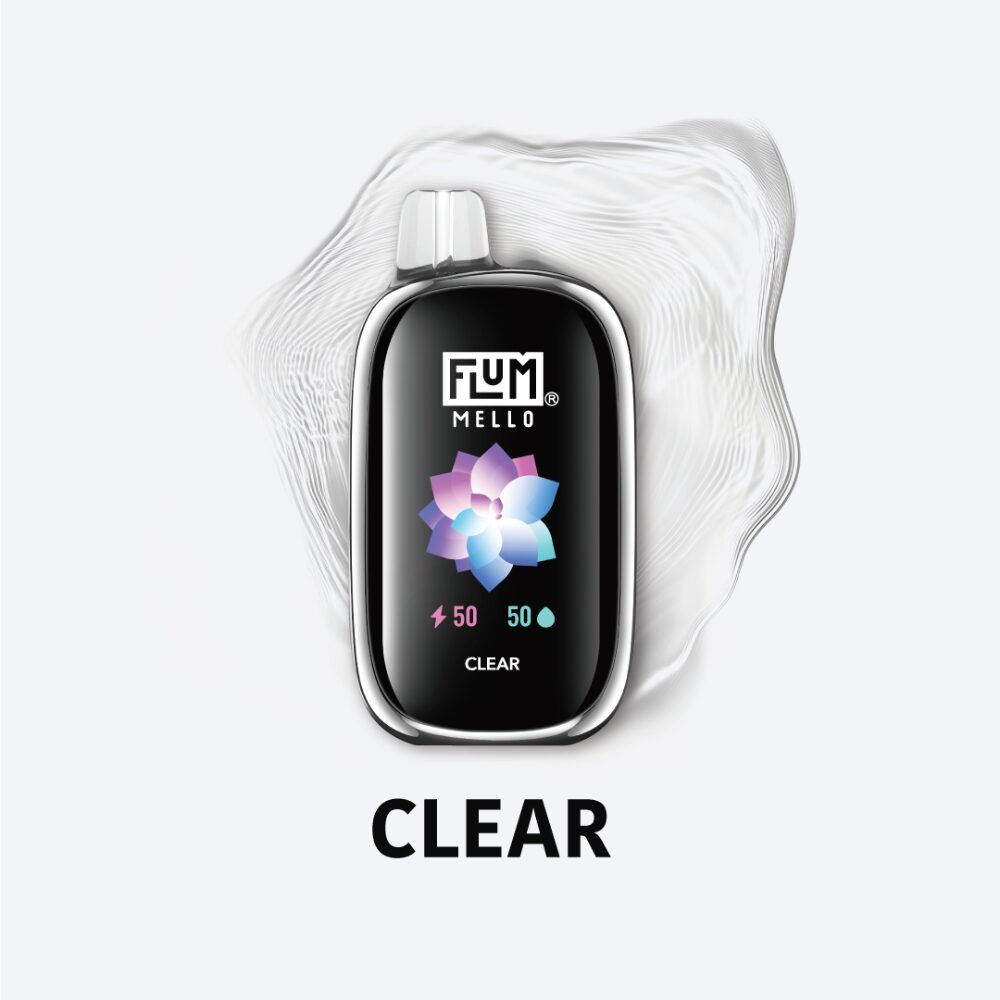 Flum Mello Disposable | 20000Puff | 15mL | 50mg | Clear