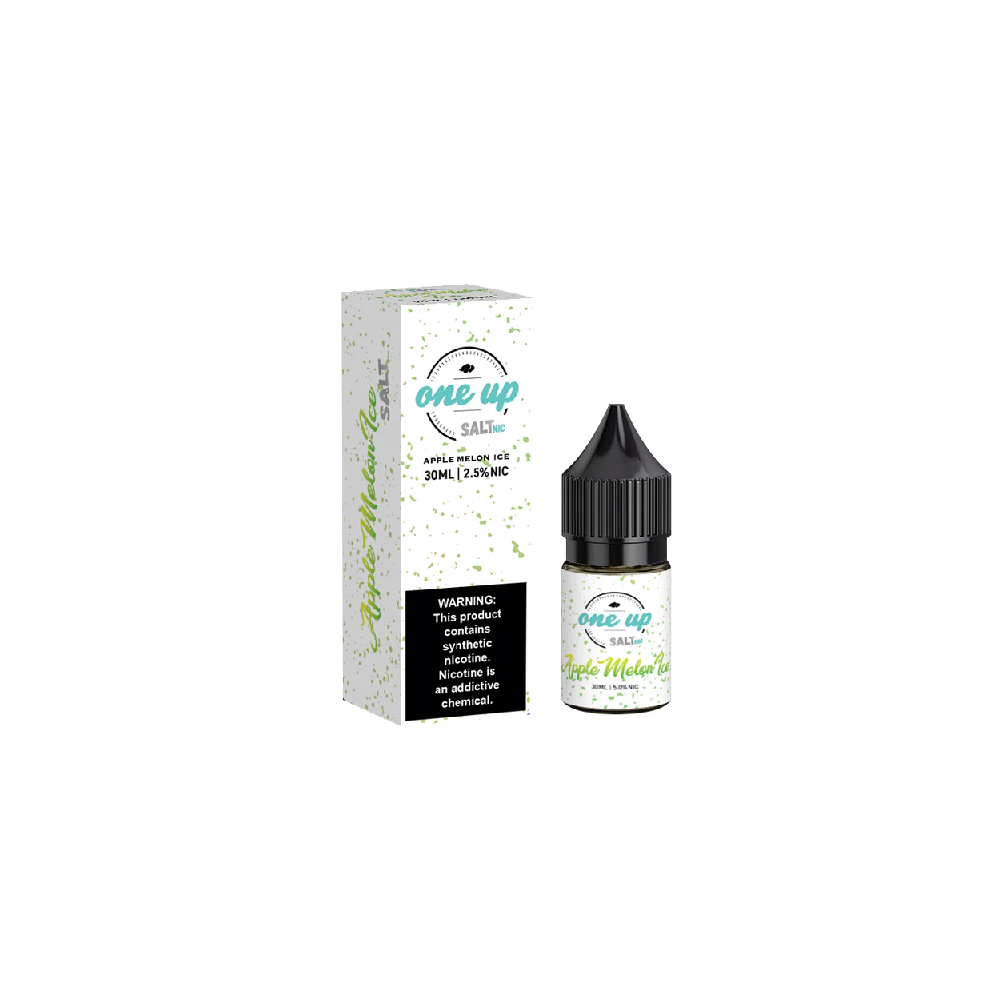 One Up SALTS E-Liquid - Apple Melon Ice, 30mL - 50mg