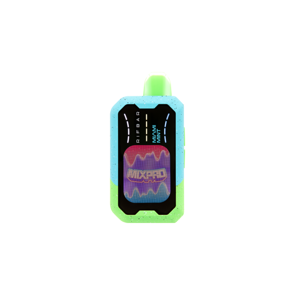 Rifbar (Dispo)| (40000Puff) | (18mL) | MixPro Ice | Miami Mint