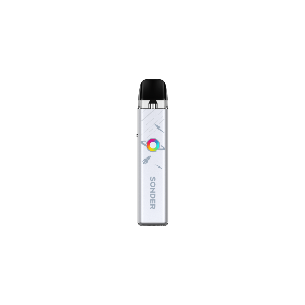 Geekvape - Sonder Q2 3mL 30W Pod System | Rocket Silver