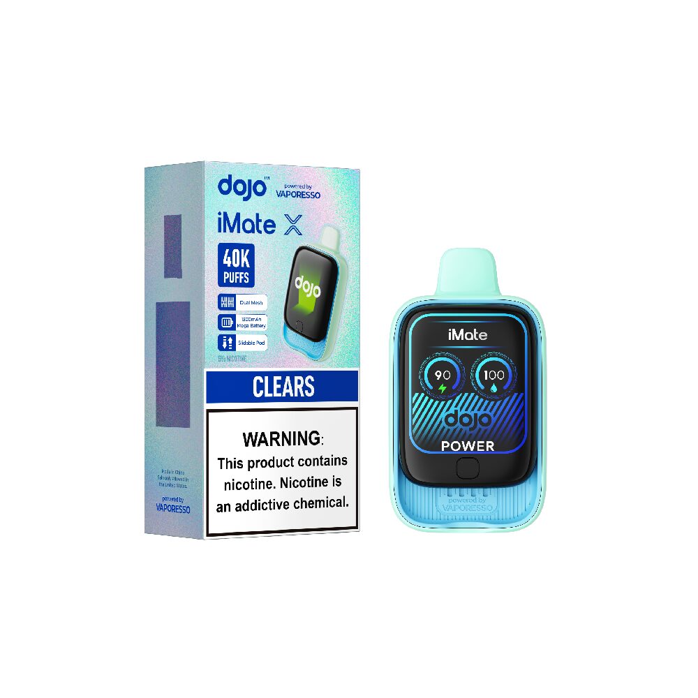 iMate X 40k Disposable Pod | 1-Pack | Clears with packaging
