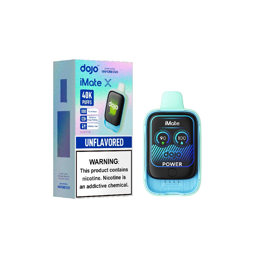 iMate X 40k Disposable Pod | 1-Pack | Unflavored with packaging