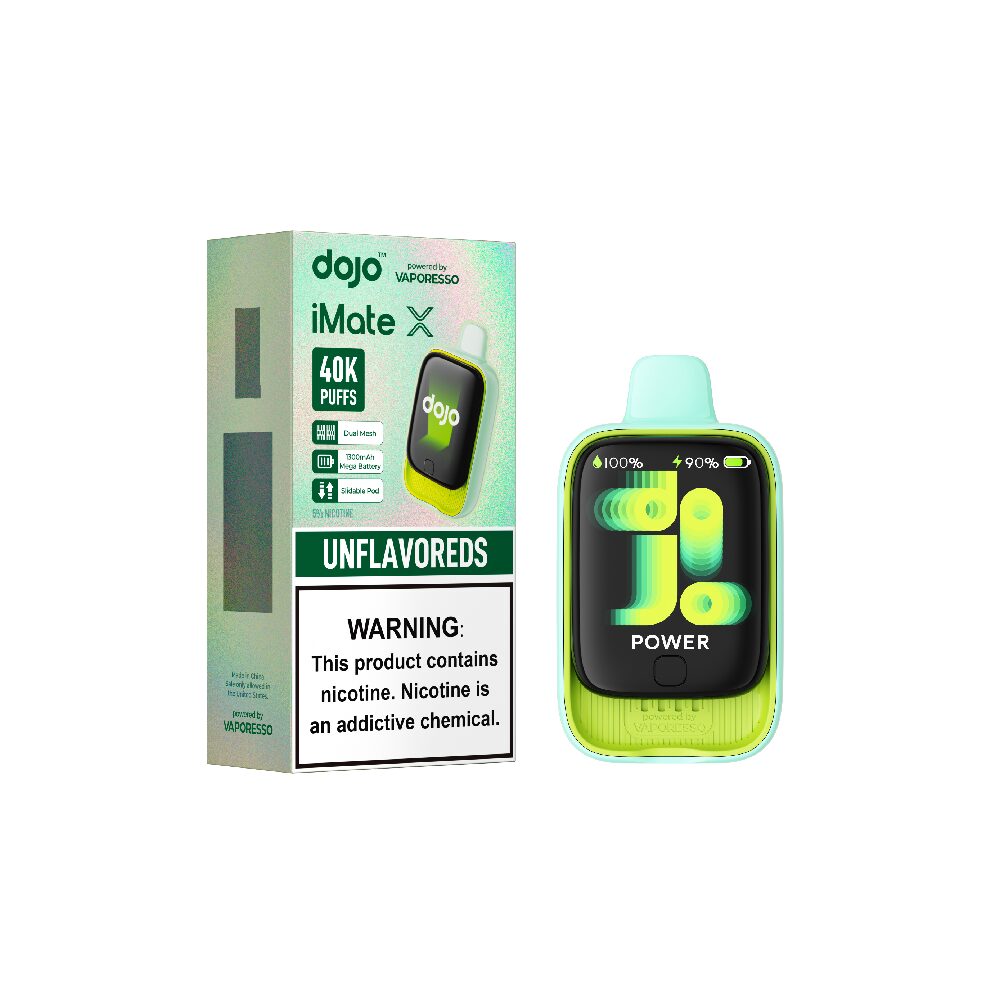iMate X 40k Disposable Pod | 1-Pack | Unflavoreds with packaging