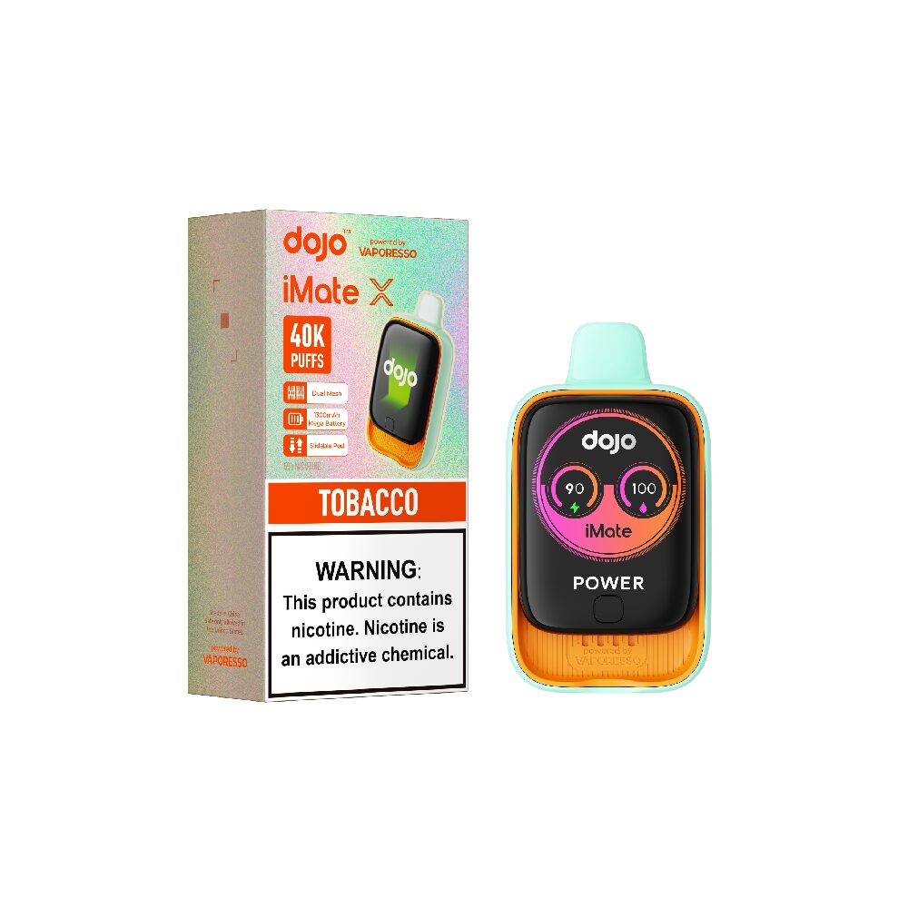 iMate X 40k Disposable Pod | 1-Pack | Tobacco with packaging