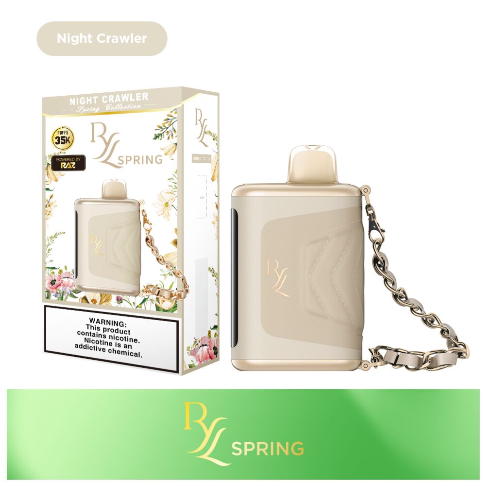 RYL Classic Disposable | 35000 Puff | 16.5mL | 50mg | Night Crawler with packaging