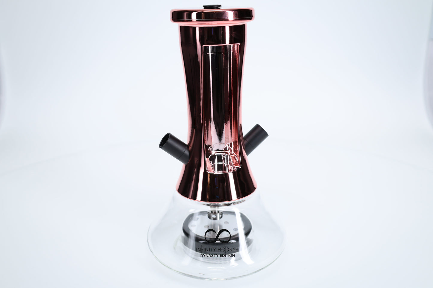 Dkhaan - Infinity Portable Hookah Nest | Rose Gold Chrome