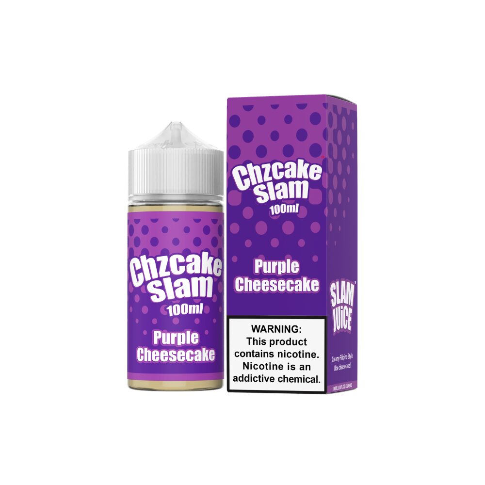 Chzcake Slam Slam Juice 100mL with packaging