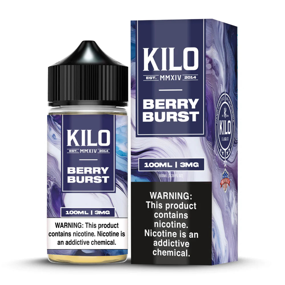 KILO Berry Burst Freebase 100mL