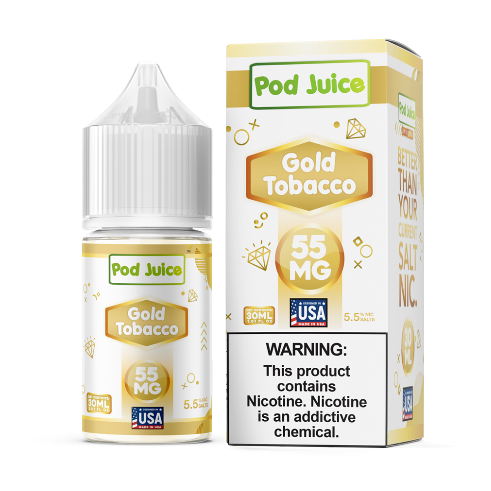 Pod Juice Gold Tobacco Salts 30mL