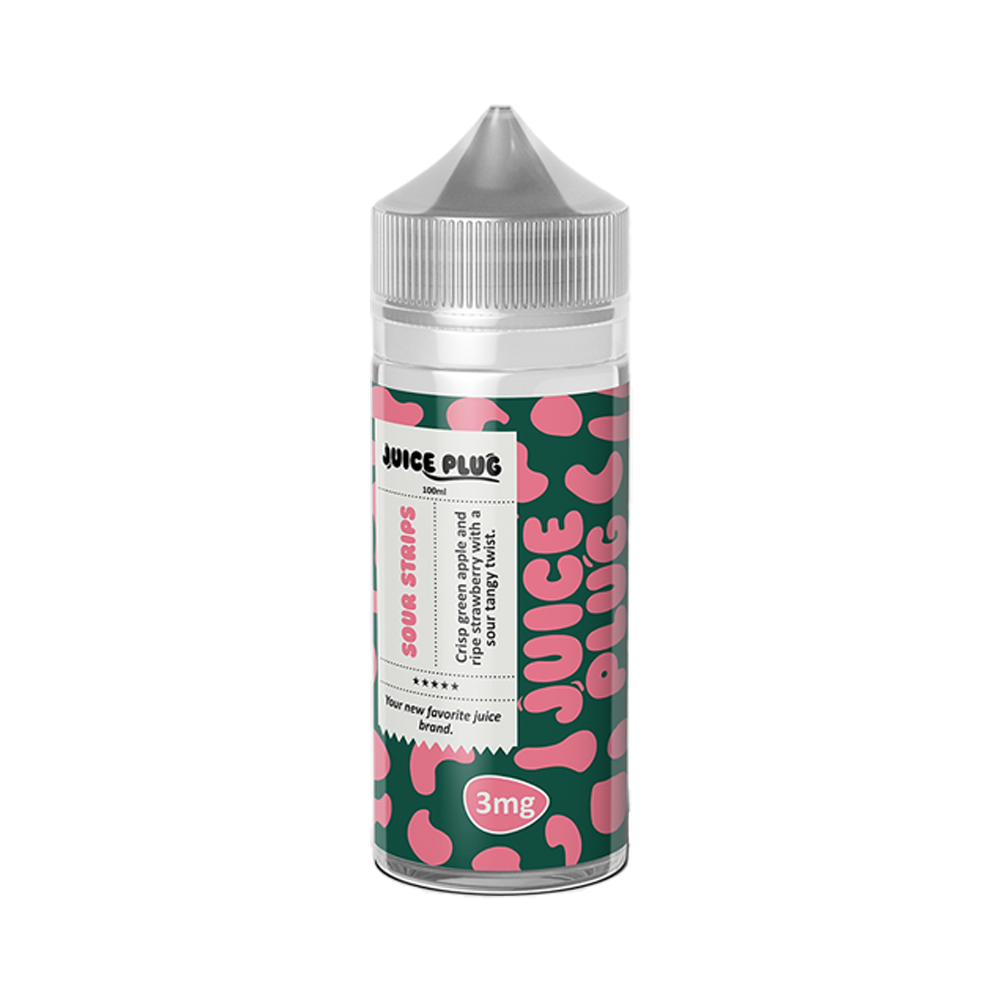 Juice Plug Sour Strips, 100mL