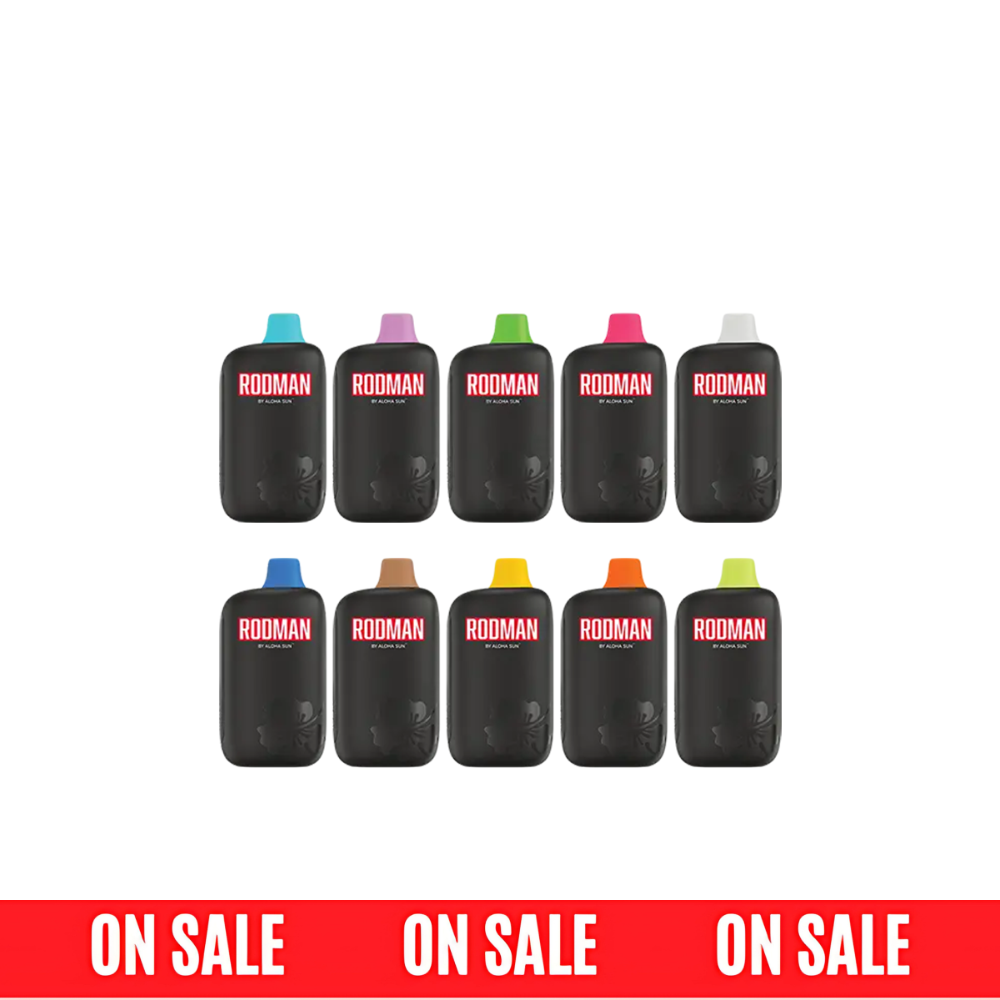 Aloha Sun Rodman - 9100 Puffs Disposable - 16mL 50mg