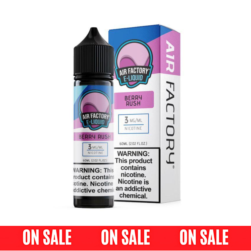 Air Factory - Berry Rush E-Juice, 60mL