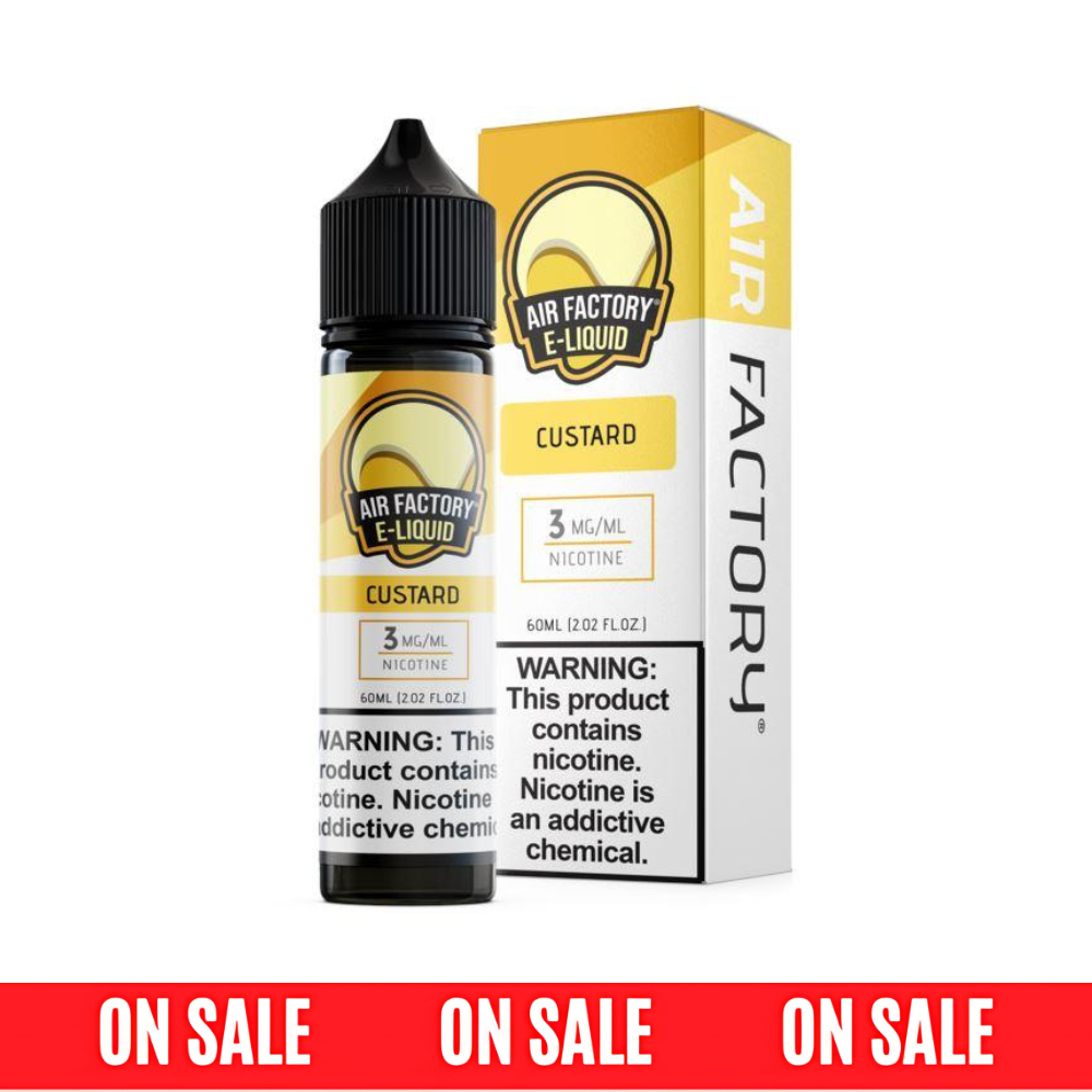 Air Factory - Custard E-Juice, 60mL