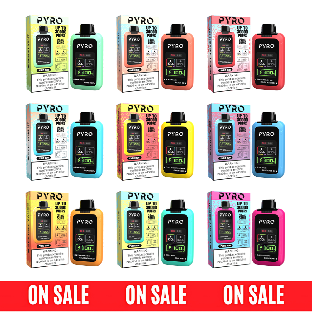 PYROvape - 30K Puffs Disposable - 24mL 50mg