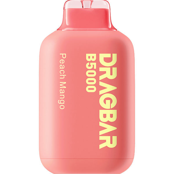 DRAGBAR B5000 Disposable | 5000 Puffs | 13mL | 50mg | Peach Mango