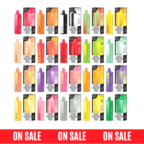 Puff Pixi Pro Disposable | 8000 puffs | 14mL | 60Mg | Group Photo
