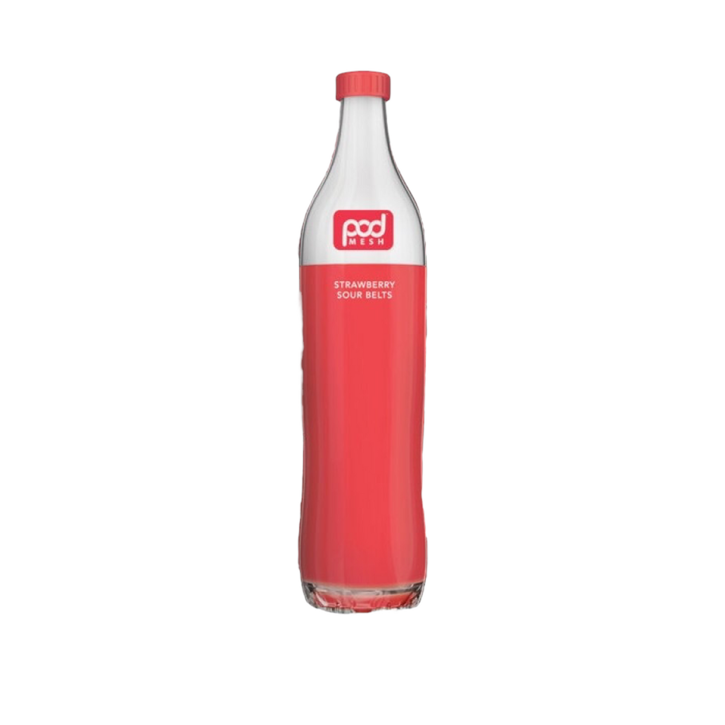 Pod Mesh Flo Disposable | 3500 Puffs | 10mL Strawberry Sour Belts