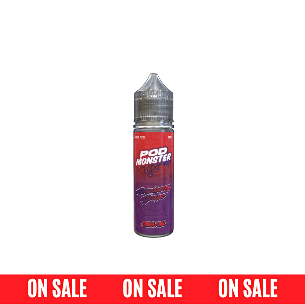 Pod Monster-Cranberry Grape E-Juice, 60mL
