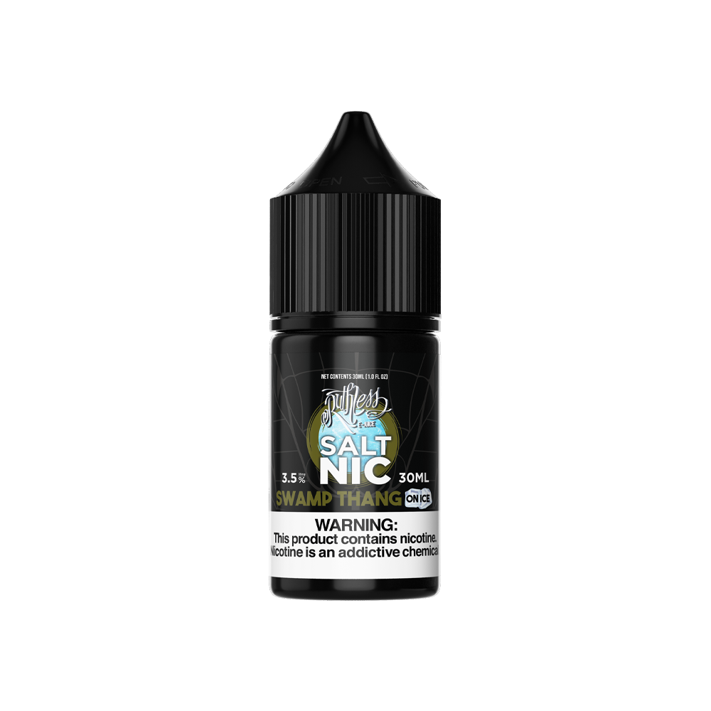 Ruthless SALTS E-Liquid - Swamp Thang On Ice, 30mL Bottle