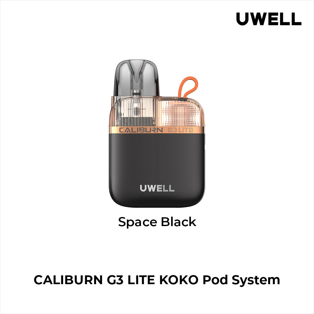 Uwell - Caliburn G3 Lite KOKO 35W Pod System - Space Black