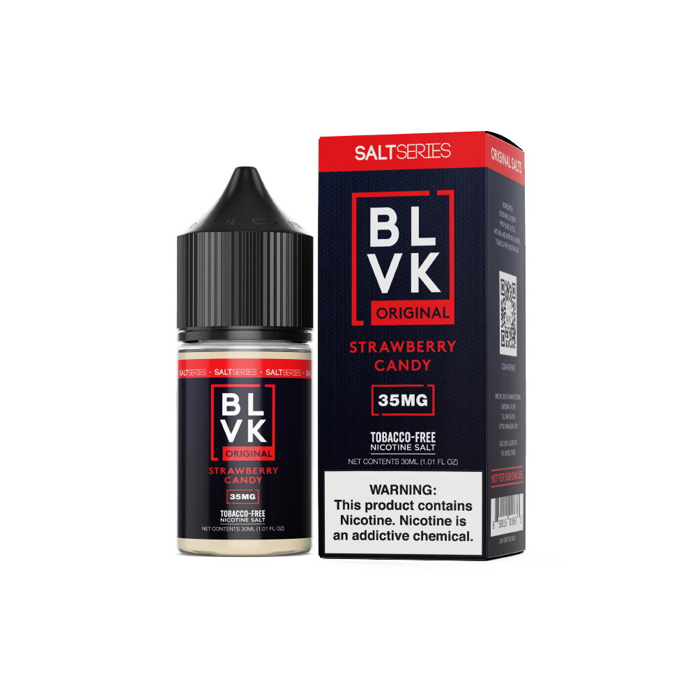 Strawberry Candy by BLVK TFN Salt 30mL (Salt Nic) with Packaging