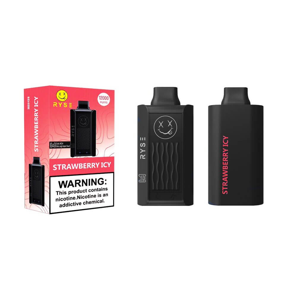 Ryse Disposable | 12000 Puffs | 18mL | 50mg | Strawberry Icy