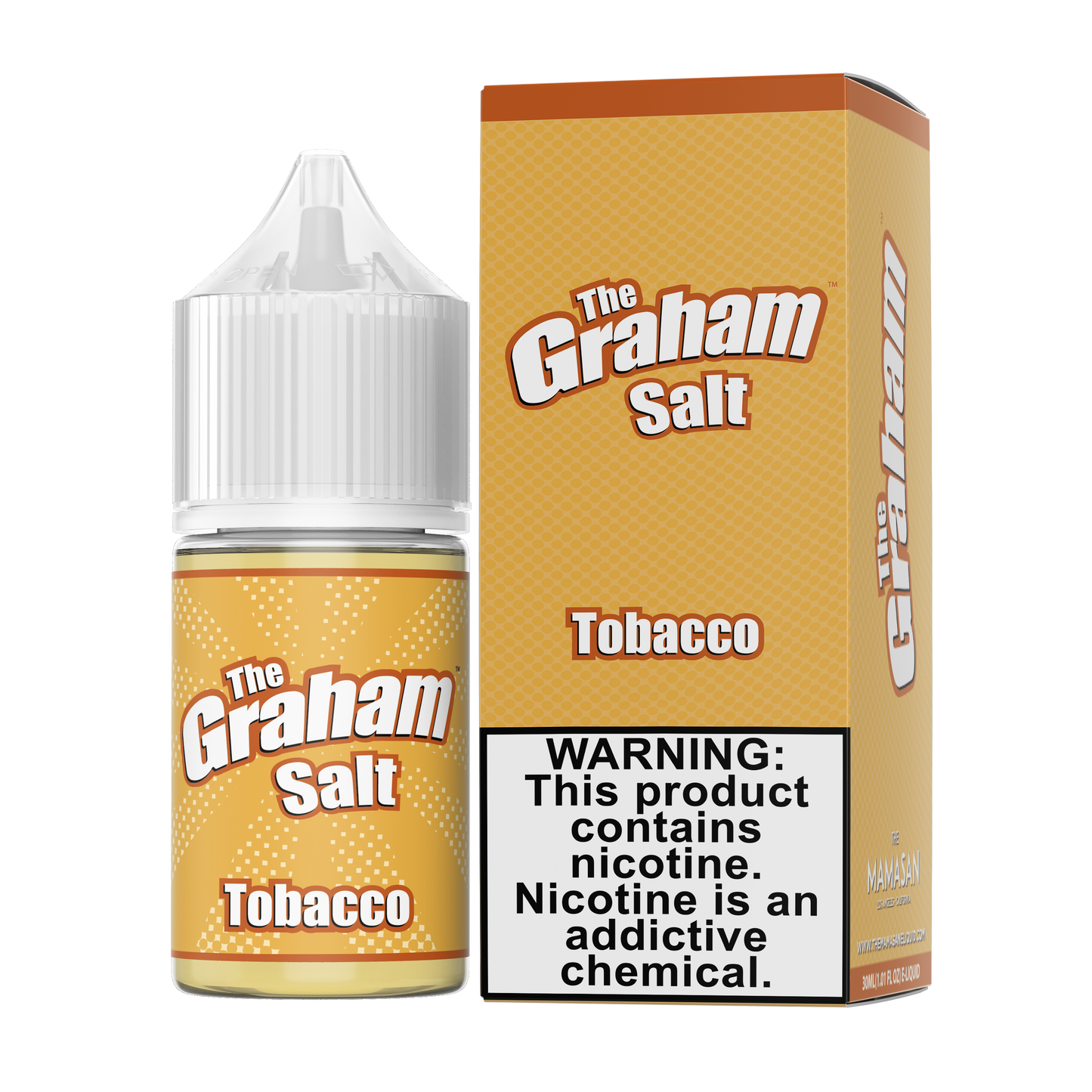 Slam Juice SALTS E-Liquid - Tobacco, 30mL with Packaging