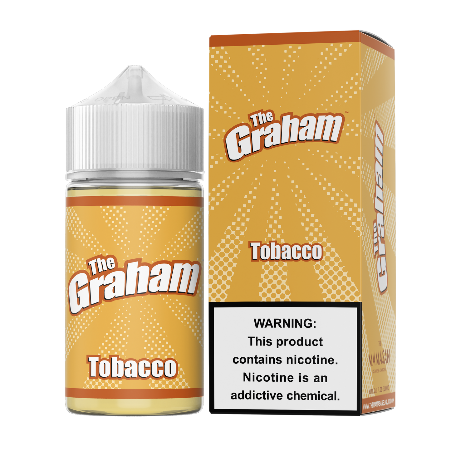 Slam Juice - Tobacco E-Juice, 60mL with Packaging