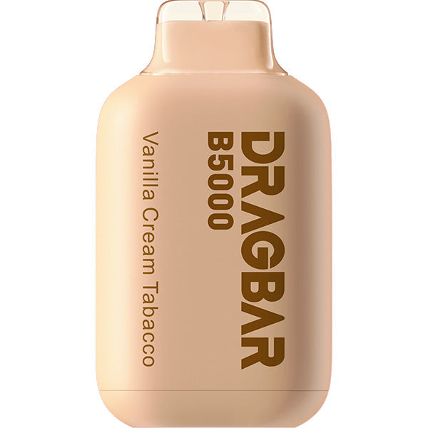 DRAGBAR B5000 Disposable | 5000 Puffs | 13mL | 50mg | Vanilla Cream Tobacco
