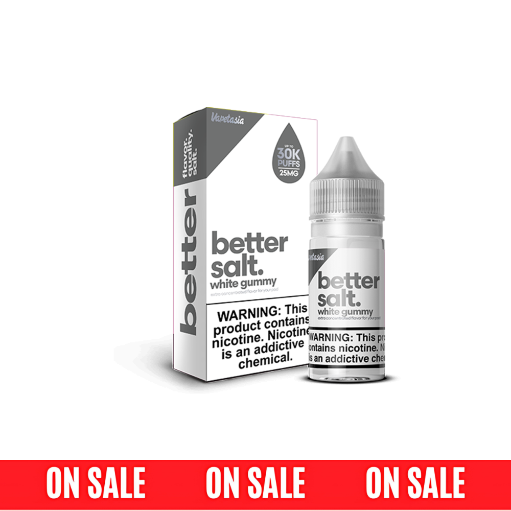 Vapetasia Salts-White Gummy, 30mL