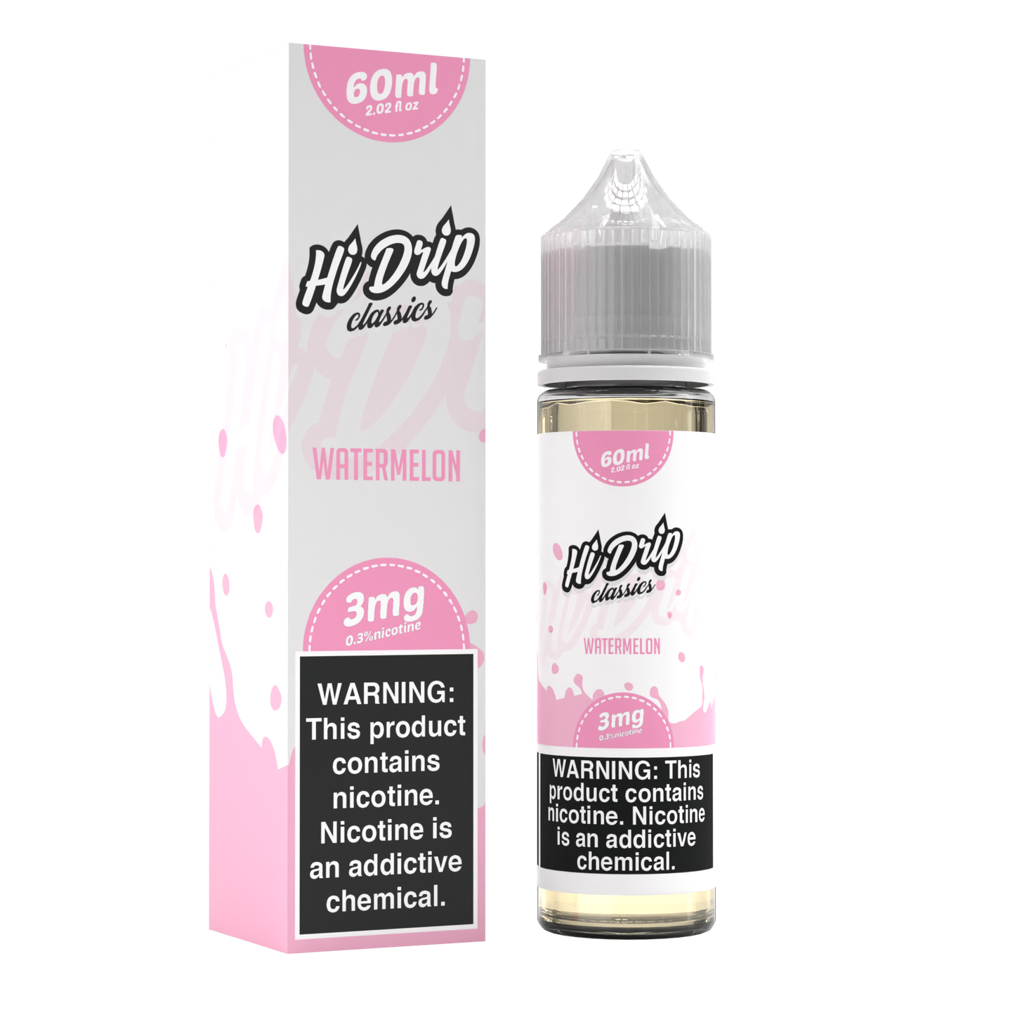 Hi-Drip - Watermelon E-Juice, 60mL with packaging