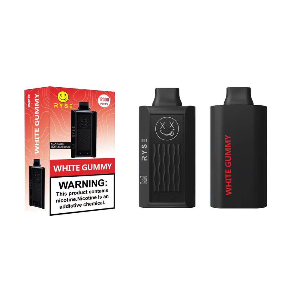 Ryse Disposable | 12000 Puffs | 18mL | 50mg | White Gummy