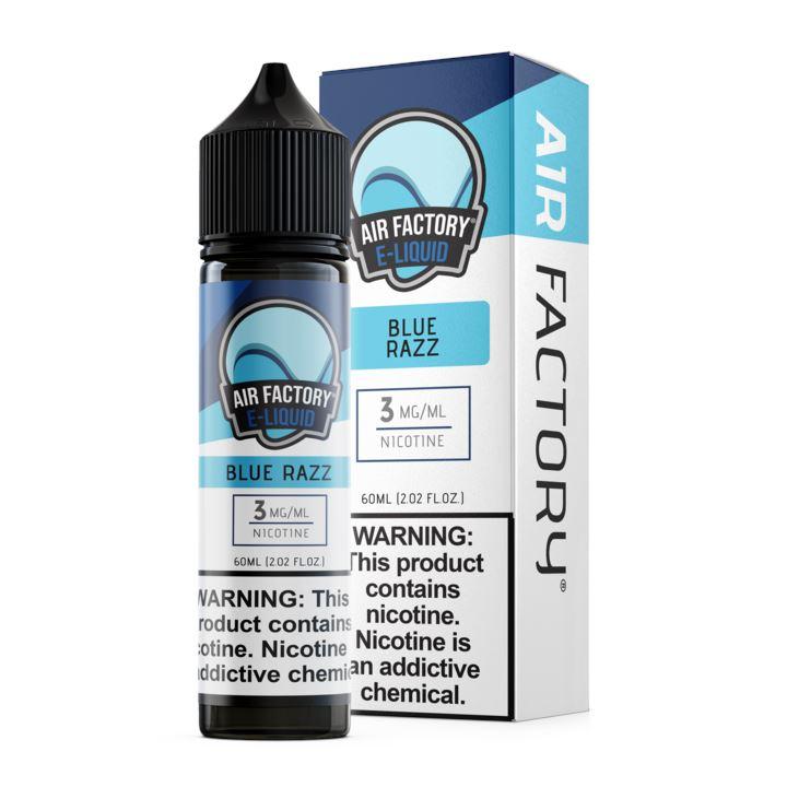 Blue Razz by Air Factory Series E-Liquid 60mL With Packaging