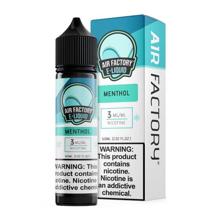 Menthol by Air Factory Series E-Liquid 60mL With Packaging