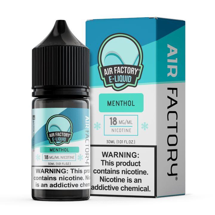Menthol by Air Factory Salt Series E-Liquid 30mL With Packaging