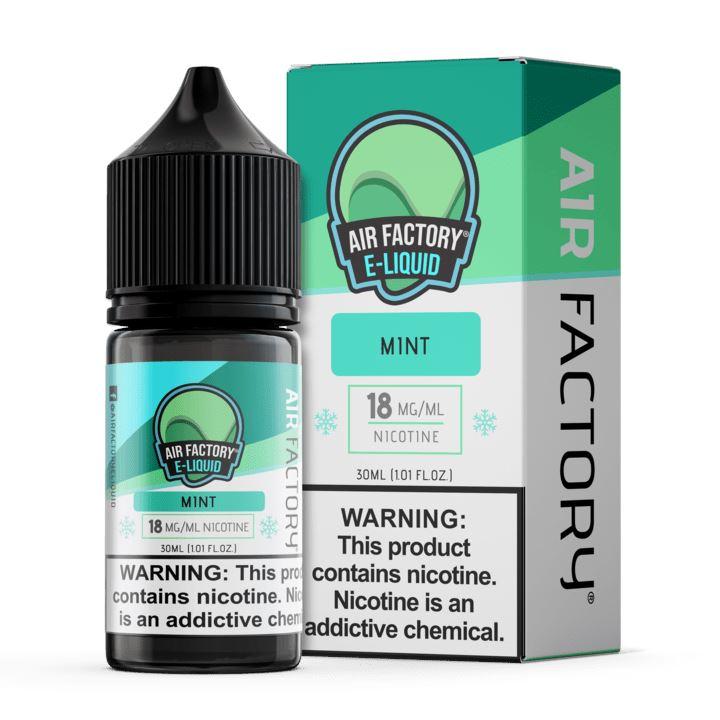 Mint by Air Factory Salt Series E-Liquid 30mL With Packaging