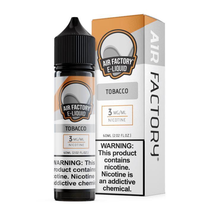 Tobacco by Air Factory Series E-Liquid 60mL With Packaging