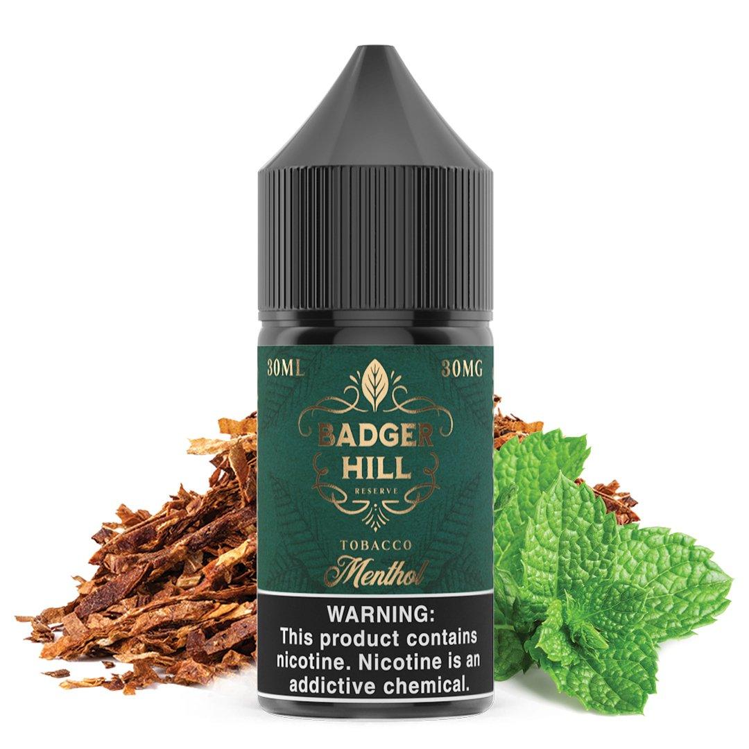 Menthol by BADGER HILL RESERVE SALTS 30mL (Salt Nic) Bottle