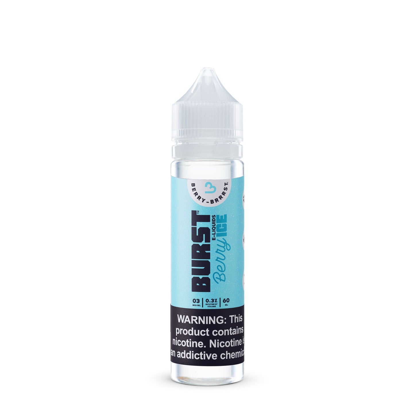 Berry Ice by Burst 60mL (Freebase) Bottle